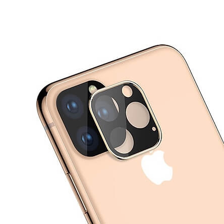 Bộ Miếng Dán Kính Cường Lực & Khung Viền Kim Loại Bảo Vệ Camera Cho iPhone 11 Pro / 11 Pro Max Leeu Design