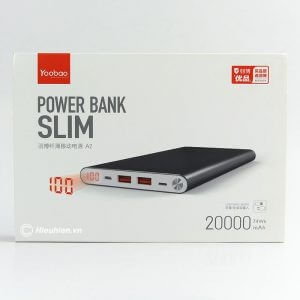 Pin Sạc Dự Phòng Yoobao A2 20000mAh Siêu Mỏng - HX-YBA2