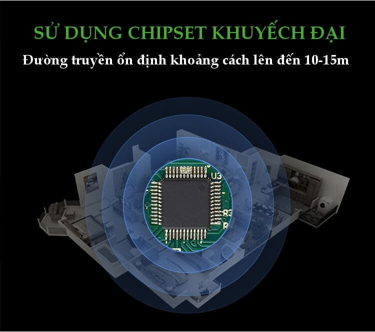 Cáp Máy In USB 2.0 Sang USB-B Tích Hợp IC Khuyếch Đại Dài 10m UGREEN U