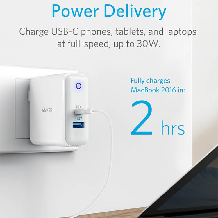 Adapter Sạc 2 Cổng Anker PowerPort II 49.5W - A2321 2