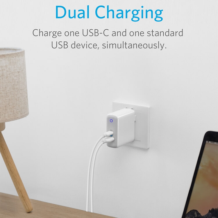 Adapter Sạc 2 Cổng Anker PowerPort II 49.5W - A2321 3