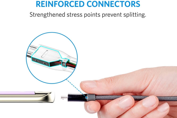 Dây Cáp Sạc Micro USB Anker PowerLine+ 1.8m - A8143 2