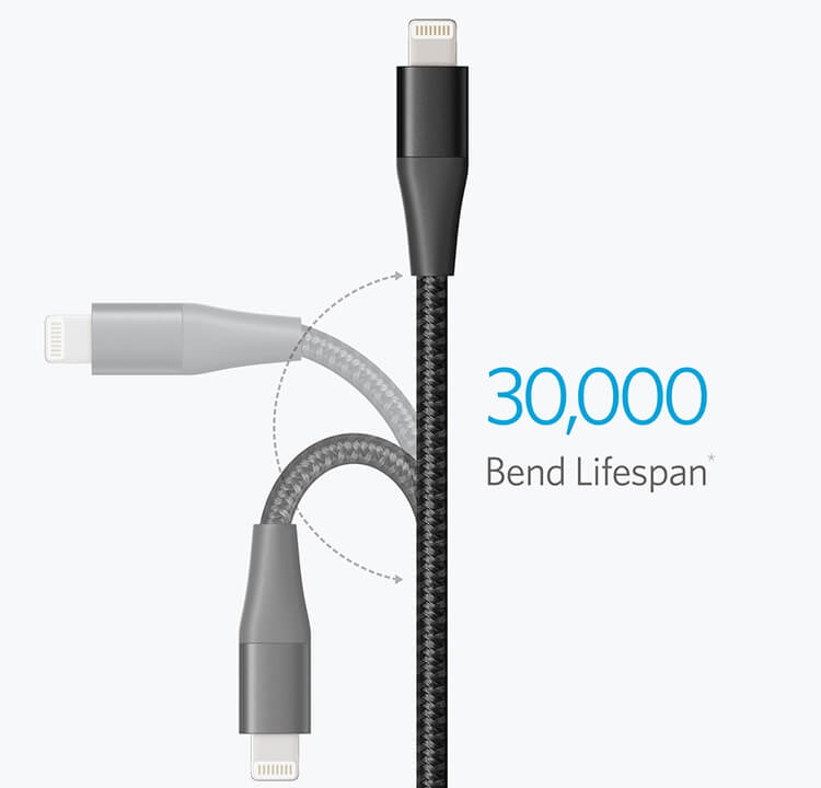 Dây Cáp Sạc Lightning Cho Iphone Anker Powerline+ II 0.9m - A8452 7