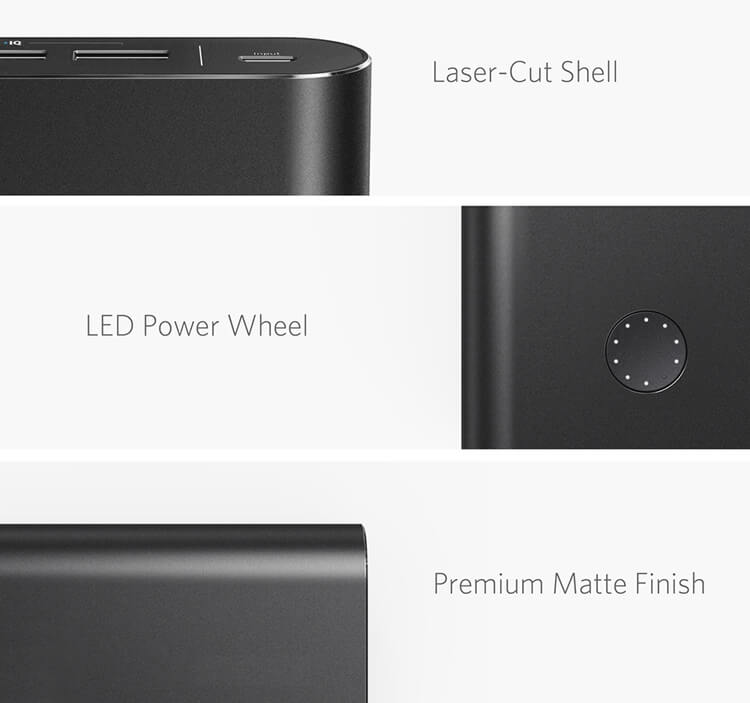Pin Sạc Dự Phòng Anker PowerCore+ 26800mAh Hỗ Trợ Sạc Nhanh QC 3.0 - A1374H11 5