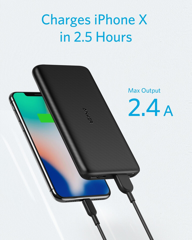 Pin Sạc Dự Phòng Anker PowerCore Lite 10000mAh - A1232 3