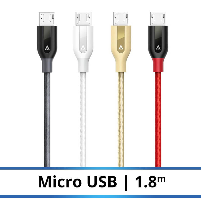 Dây Cáp Sạc Micro USB Anker PowerLine+ 1.8m - A8143