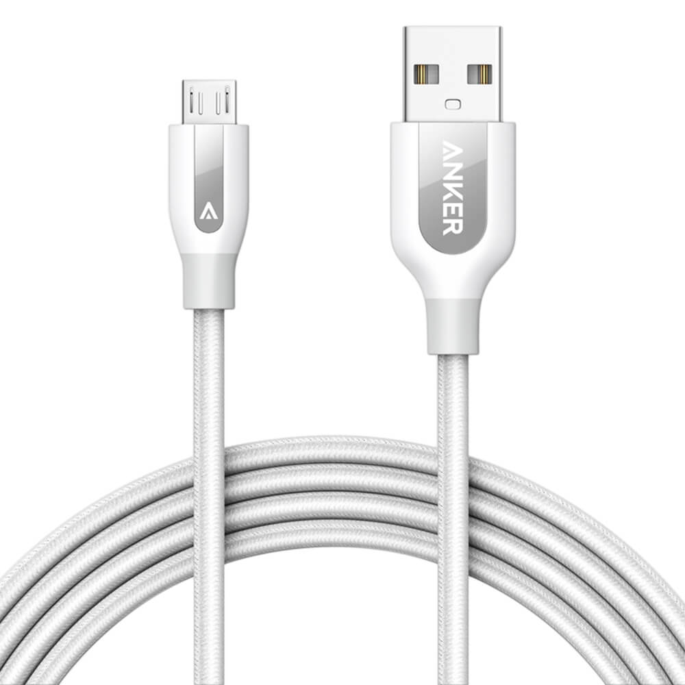 Dây Cáp Sạc Micro USB Anker PowerLine+ 1.8m - A8143