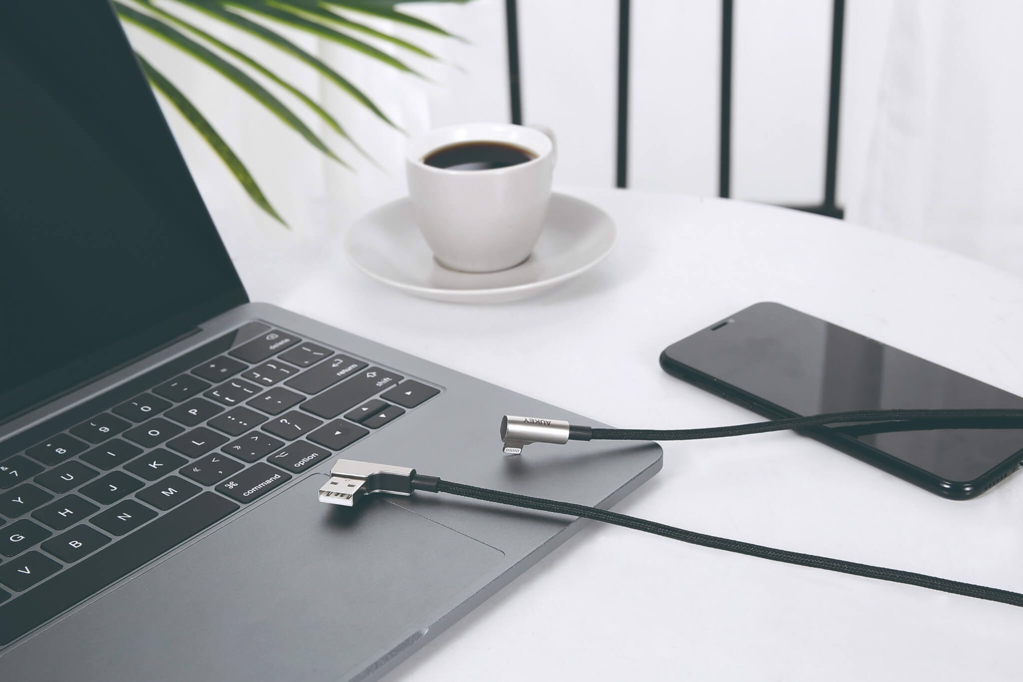 Dây Cáp Sạc Lightning Cho iPhone Chuẩn MFi Aukey CB-BAL6 1.2m 1