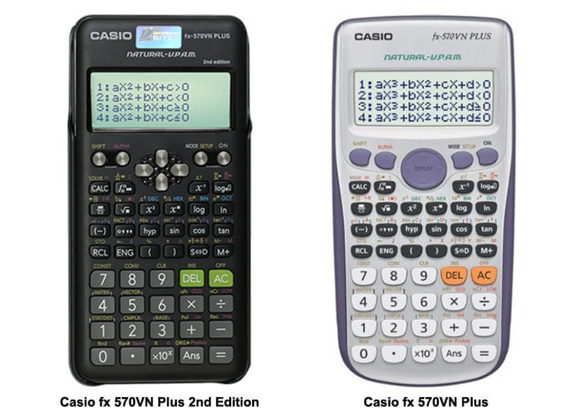 Máy Tính CASIO FX570VNPLUS-2 (THAI LAN)