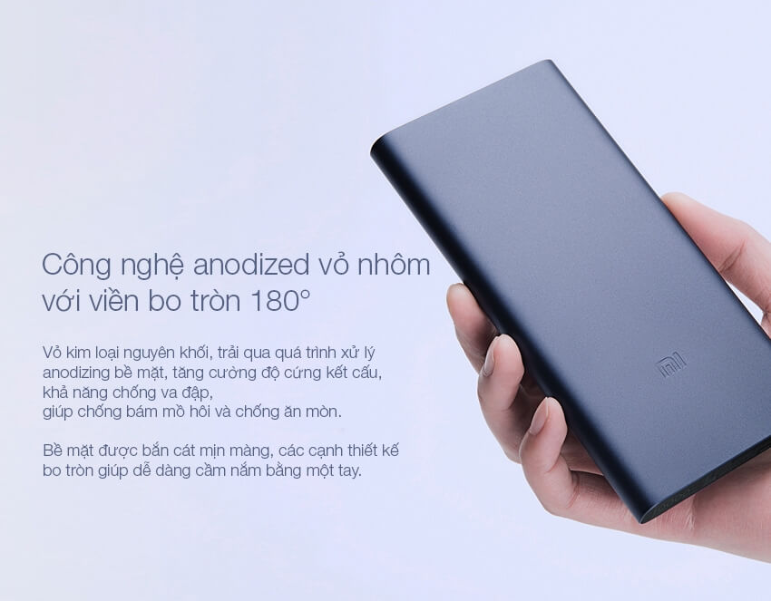 Pin Sạc Dự Phòng Xiaomi Gen 2S Version 2018 10000 mAh 5