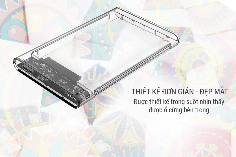 Hộp Đựng Ổ Cứng Di Động HDD Box 2.5 ORICO 2139U3 2.5 1