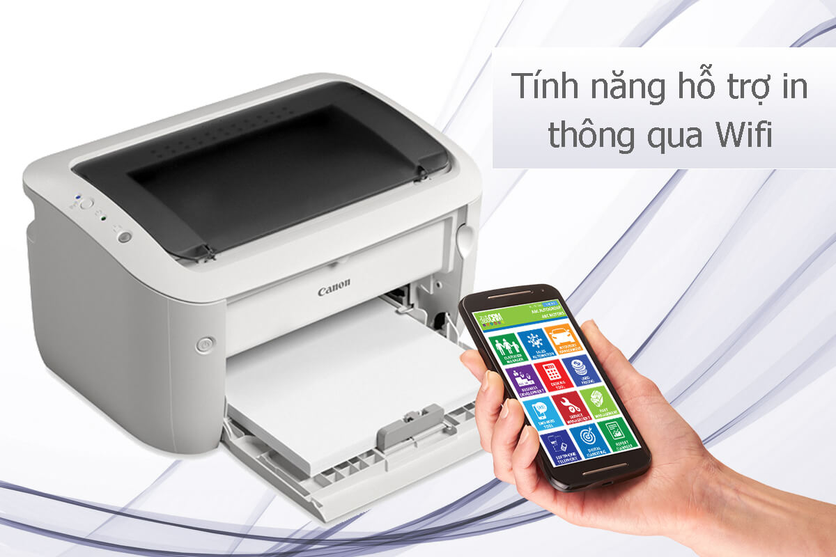 Máy In Laser Đơn Năng Canon LBP 6030W Wifi 2