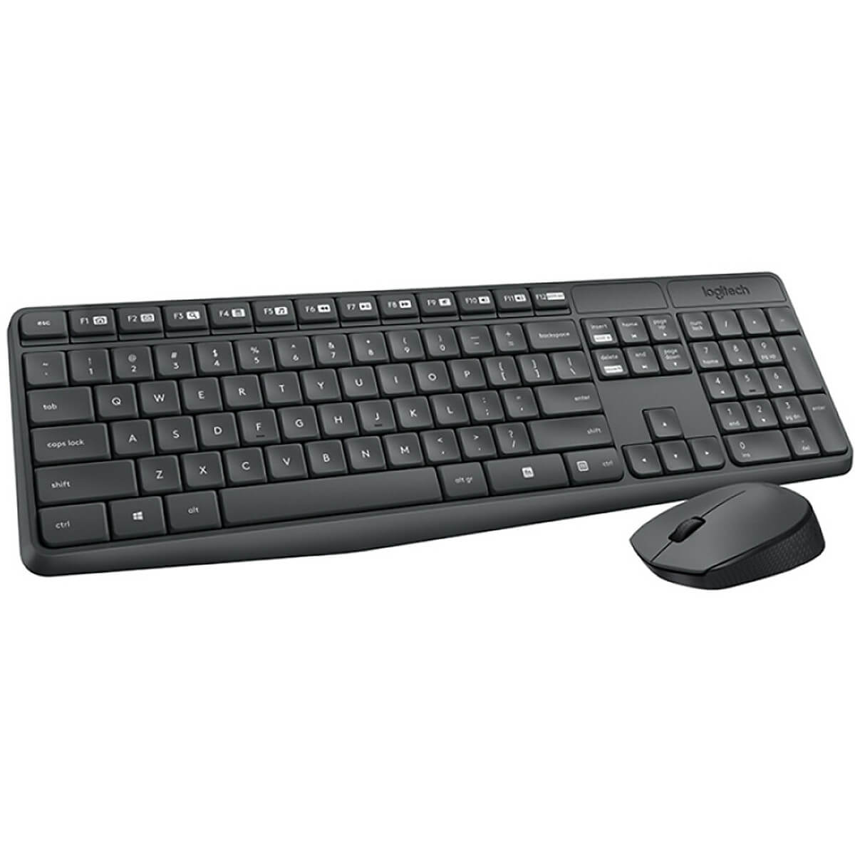 Bộ Bàn Phím Và Chuột Không Dây Logitech MK235