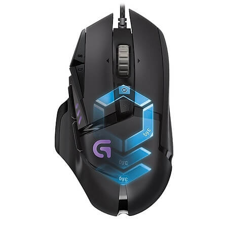 Chuột Chơi Game Có Dây Logitech Proteus Spectrum G502