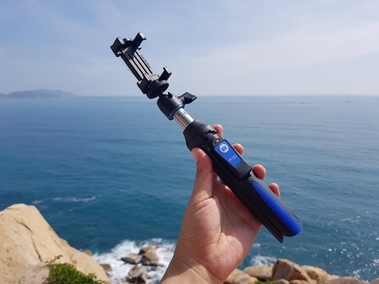 Gậy Selfie Chụp Hình Tự Sướng Tích Hợp Tripod Benro MK10 Hỗ Trợ Bluetooth 3.0 5