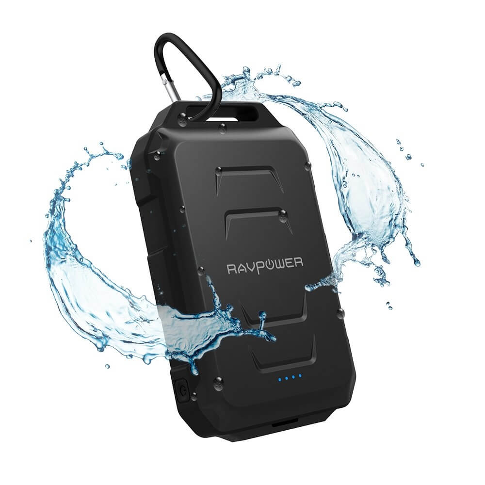 Pin Sạc Dự Phòng RavPower 10050mAh RP-PB044 Chống Nước Siêu Nhỏ 1