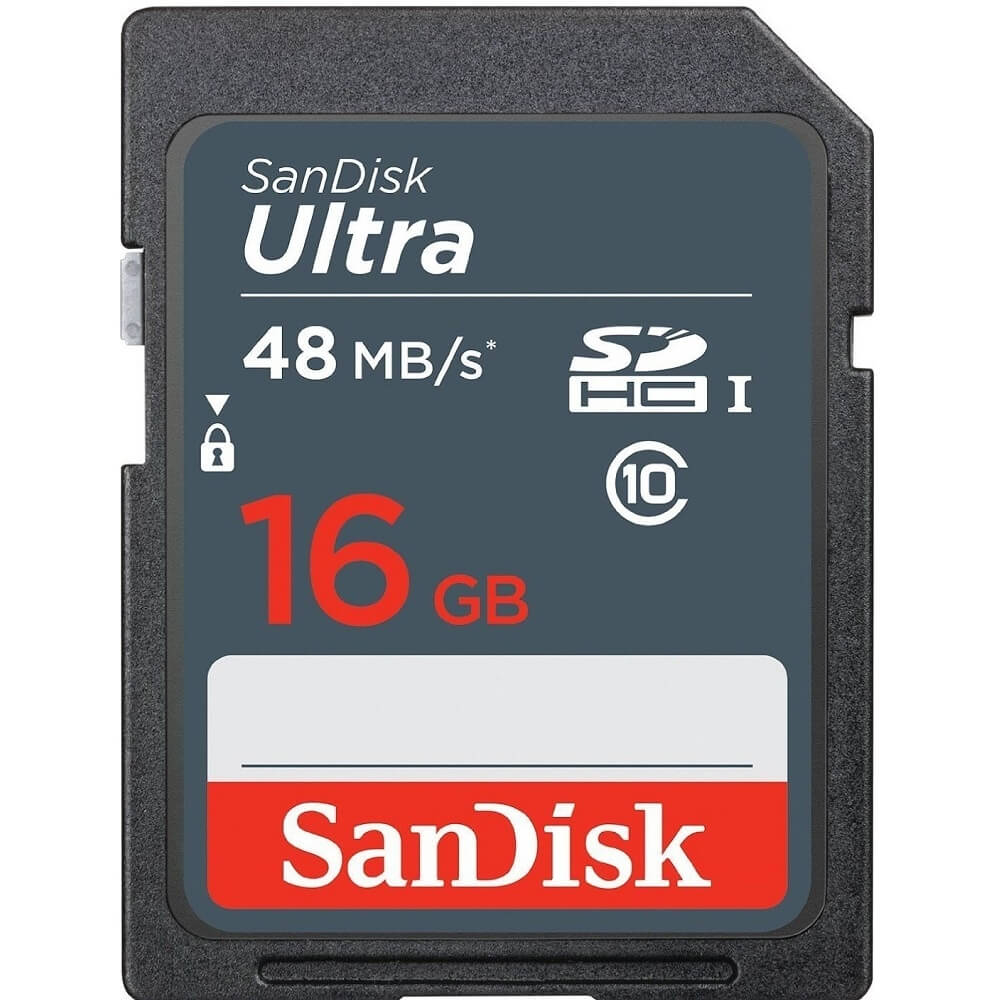 Thẻ Nhớ SD SanDisk Ultra Class 10 32GB - 48MB/s