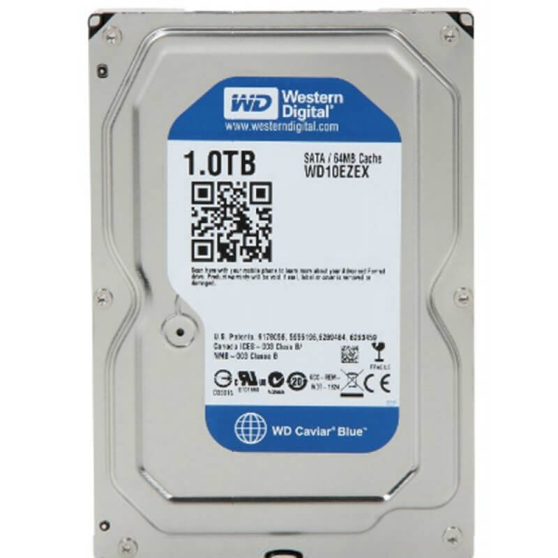 Ổ Cứng HDD WD Blue™ 1TB/64MB/7200rpm/3.5 - WD10EZEX