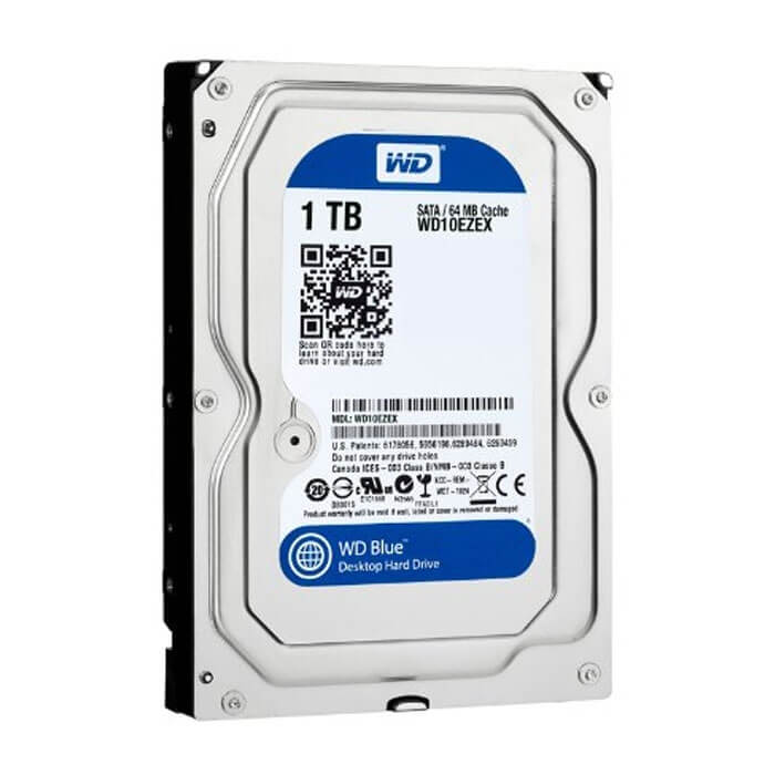 Ổ Cứng HDD WD Blue™ 1TB/64MB/7200rpm/3.5 - WD10EZEX