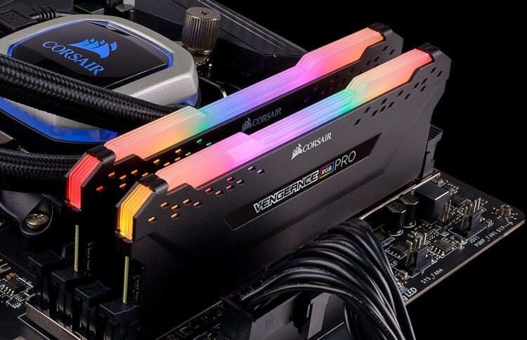 Ram PC Corsair Vengeance RGB Pro 8GB Bus 3000 DDR4 CMW8GX4M1D3000C16 1