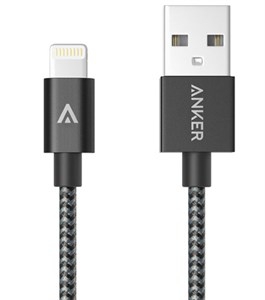 Cáp Sạc Lightning Anker Braided Nylon 1m A8152