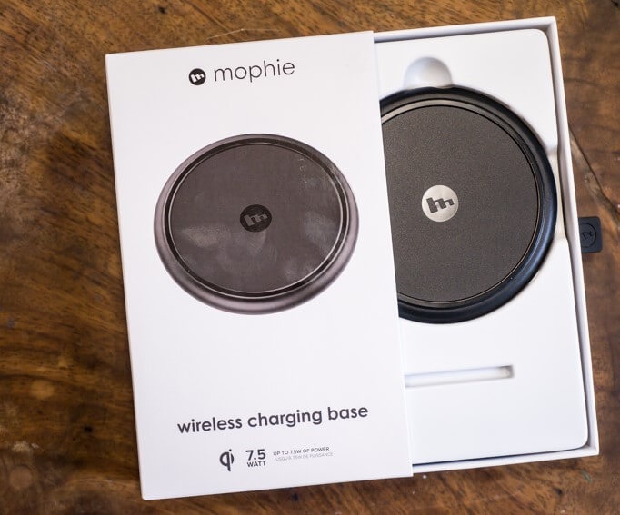 Bộ Đế Sạc Không Dây Mophie Wireless Charging Base 7.5W 2
