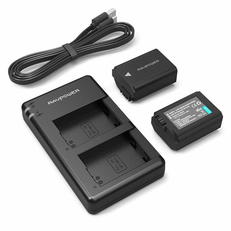 Bộ Pin Sạc NP-FW50 Cho Máy Ảnh Sony