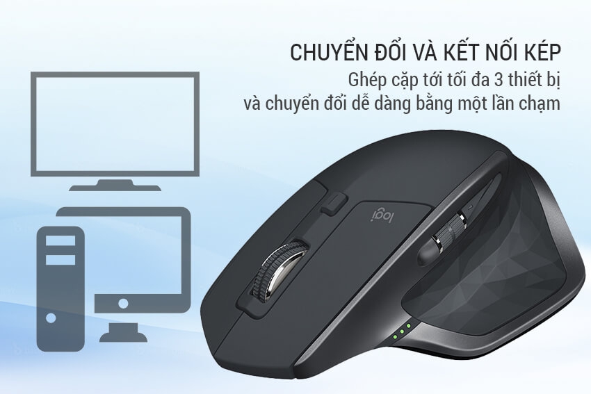 Chuột Không Dây Logitech MX Master 2S Receiver USB 6