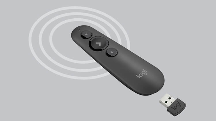 Bút Thiết Bị Trình Chiếu Logitech R500 USB Bluetooth 4