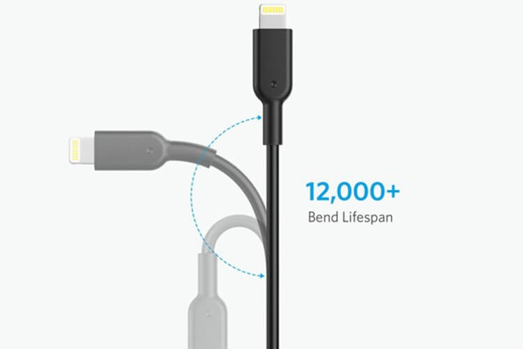 Dây Cáp Sạc Lightning Cho iPhone Anker PowerLine II 1.8m - A8433 1