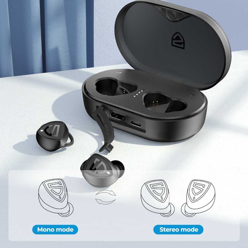 Tai Nghe True Wireless SOUNDPEATS TRUESHIFT 2 5