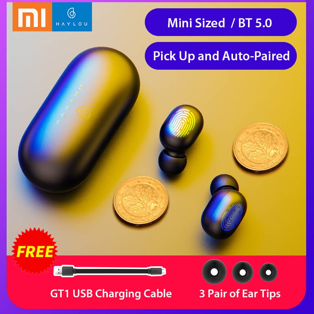 Tai Nghe Bluetooth Không Dây True Wireless Haylou GT1 Bluetooth 5.0