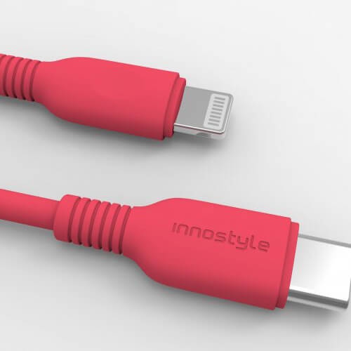 Dây Cáp Sạc USB-C To Lightning Chuẩn MFi Cho iPhone Innostyle Jazzy 1.2m 4