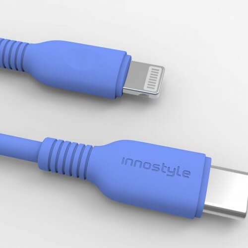 Dây Cáp Sạc USB-C To Lightning Chuẩn MFi Cho iPhone Innostyle Jazzy 1.2m 5