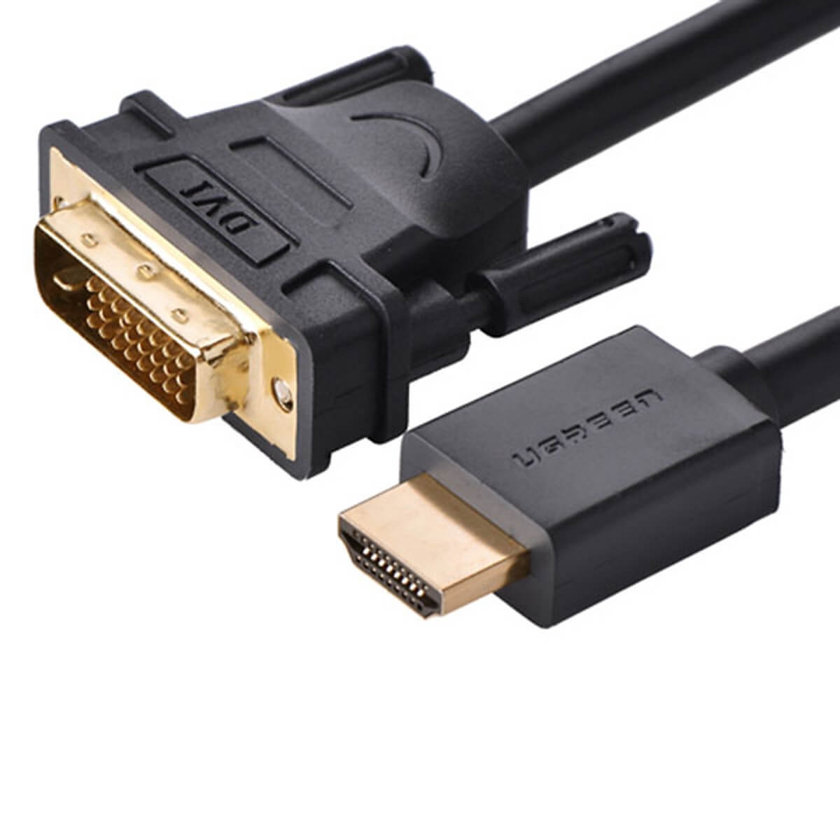 Cáp Chuyển Đổi Ugreen HDMI Sang DVI Sợi Tròn 11150 1.5m