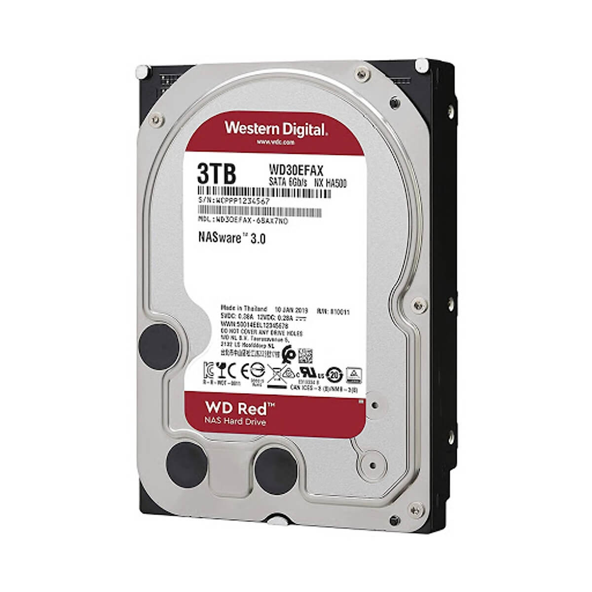 Ổ Cứng HDD NAS WD Red 3TB/64MB/5400/3.5 256MB Cache - WD30EFAX