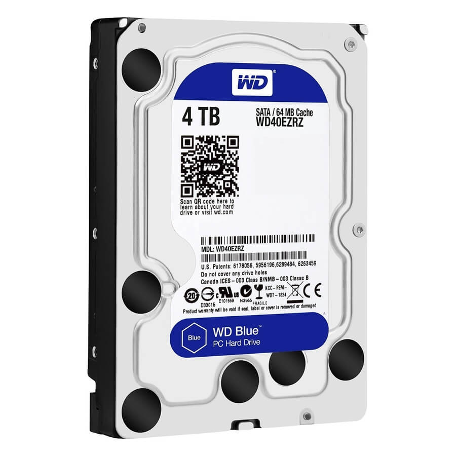 Ổ Cứng Western Digital Caviar Blue 4TB 64MB Cache (WD40EZRZ)