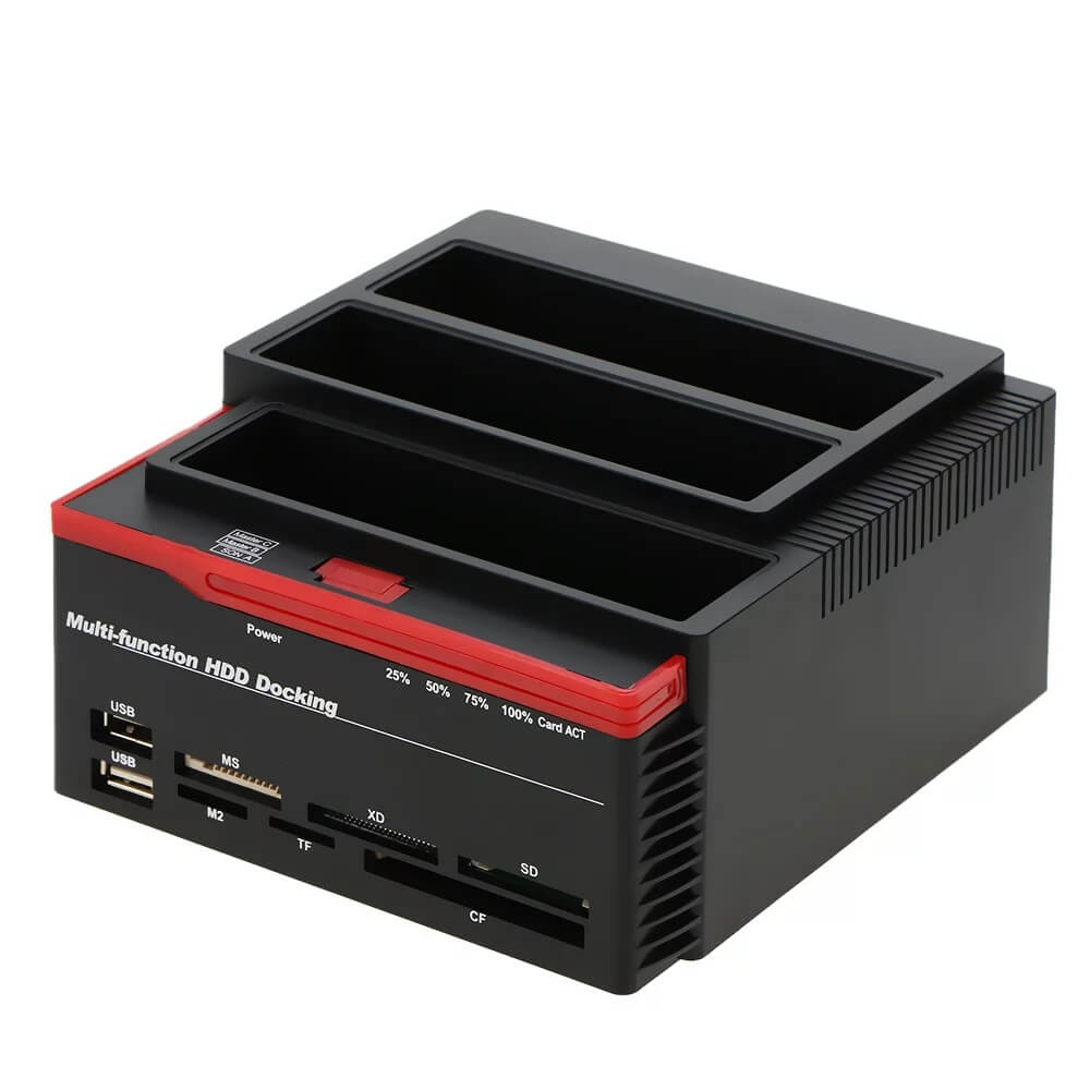 All In 1 HDD Docking Station Card Reader