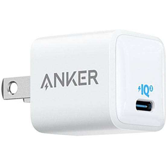 Adapter Sạc 1 Cổng Anker 20W PowerPort III Nano Tích Hợp PowerIQ 3.0 - A2633