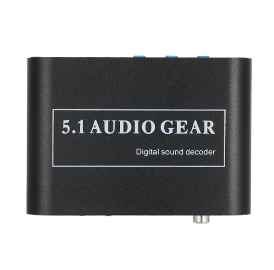 Bộ Giải Mã Âm Thanh Vòm Kỹ Thuật Số 5.1 Kênh AC3 / DTS Audio Gear