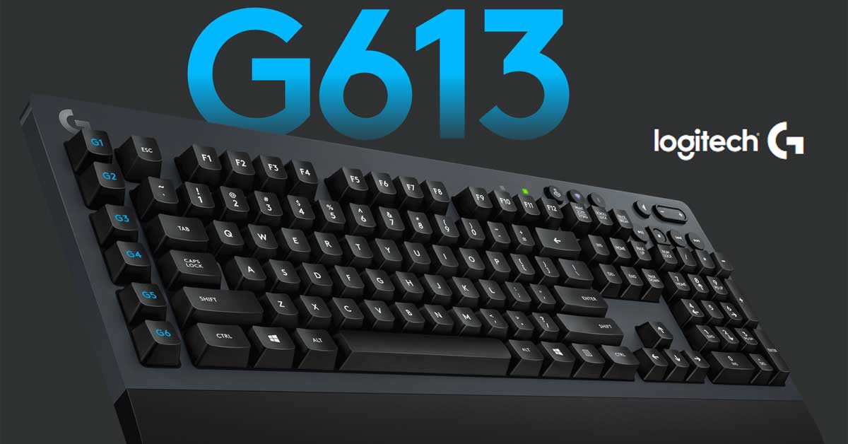 Bàn Phím Cơ Không Dây Logitech G613 Romer-G Switch Full-Size 1