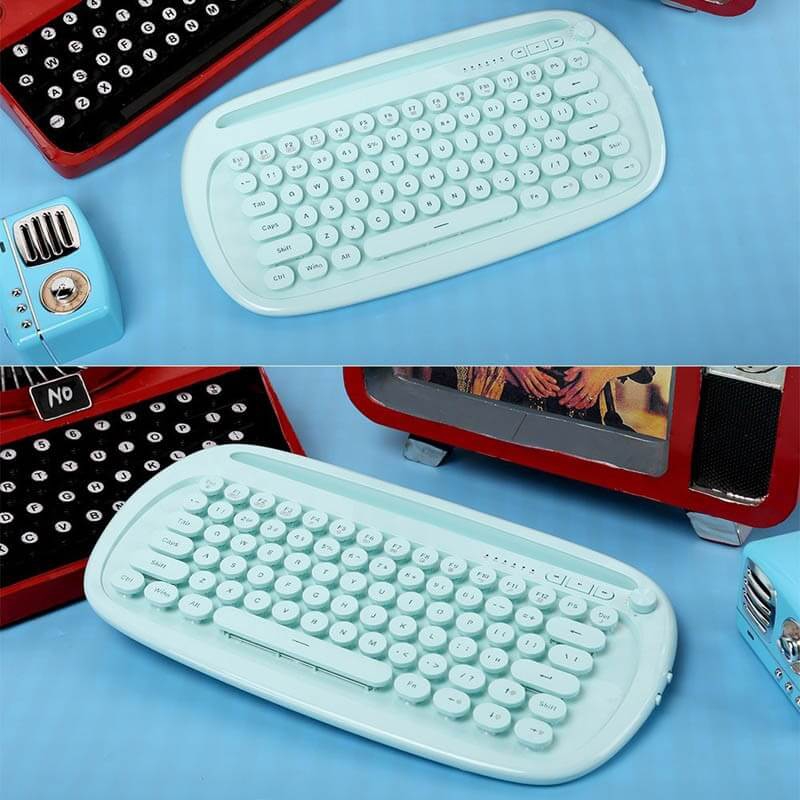 Bàn Phím FD K510d Mini - Tích Hợp USB Dây + Bluetooth + Pin Sạc + Đèn LED 1