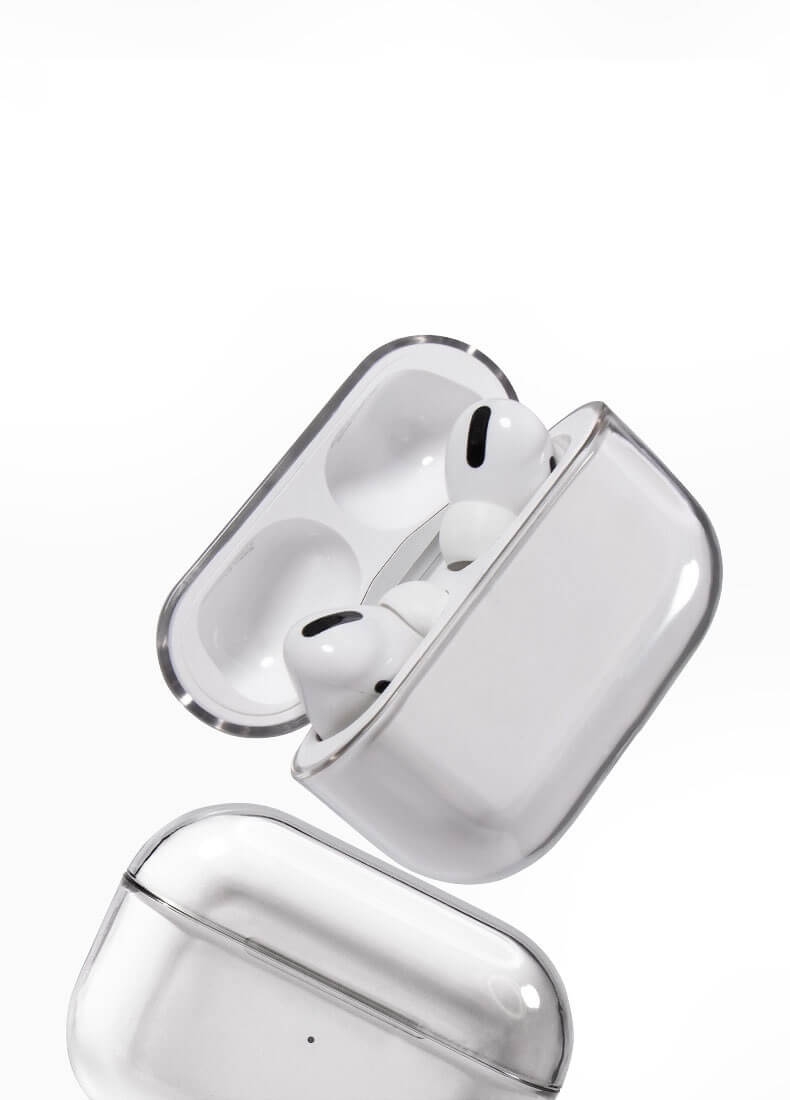 Bao Ốp Case Dành Cho Apple Airpods Pro Chất Liệu Pc Trong Suốt