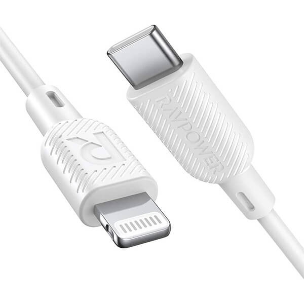 Dây Cáp Sạc Usb Type C To Lightning Chuẩn MFI C94, Sạc Nhanh 20W iPhone iPad, Dài 1M RavPower RP-CB054