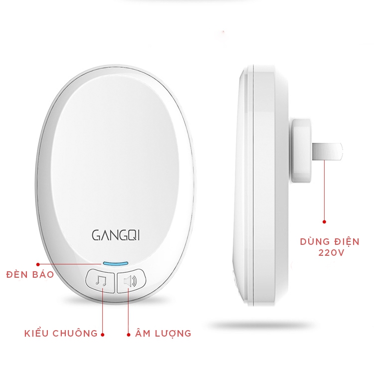Chuông Cửa Không Dây Gangqi M1