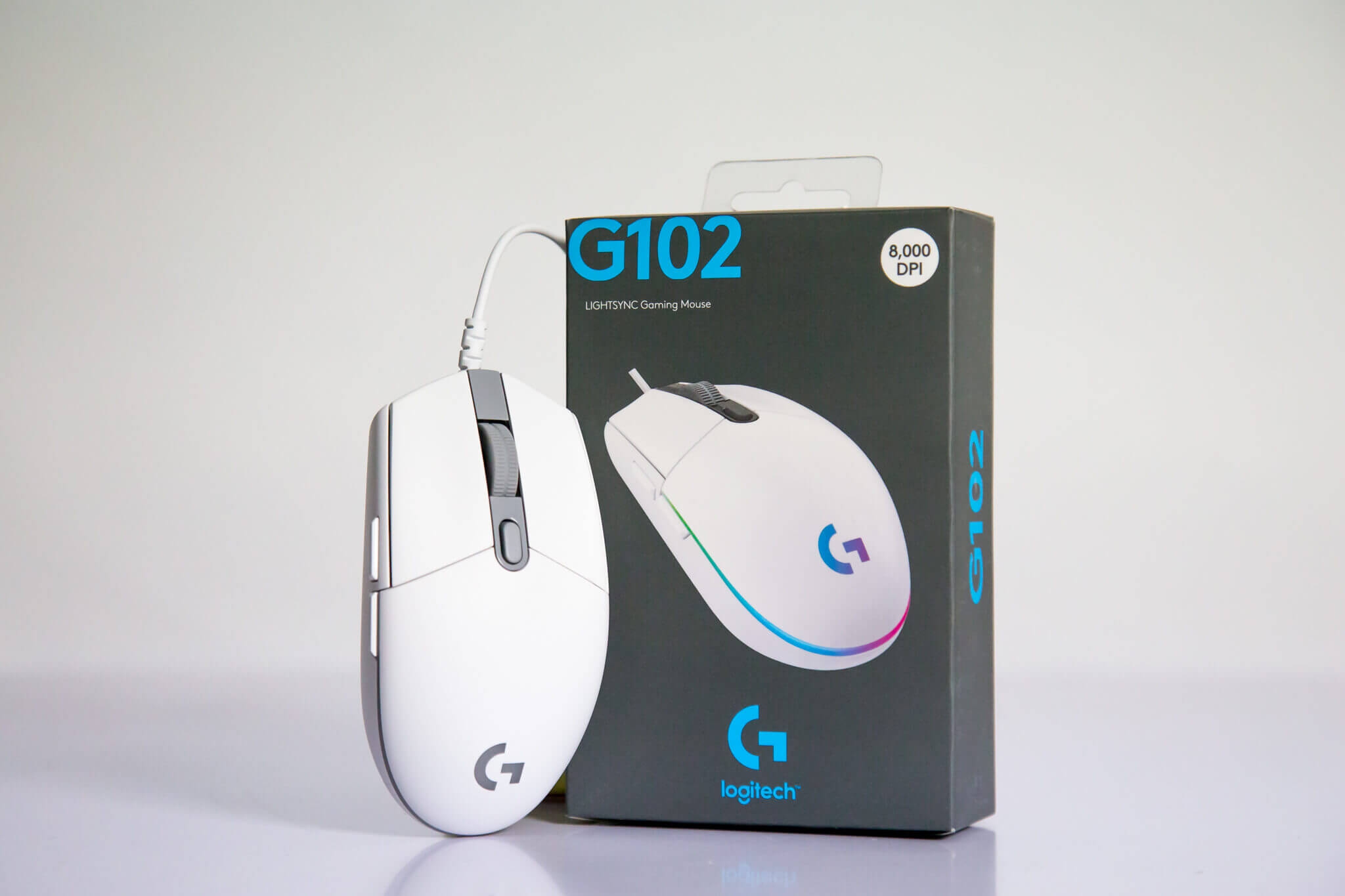 Chuột Chơi Game Có Dây Logitech G102 8000DPI RGB 6 Phím - New Seal