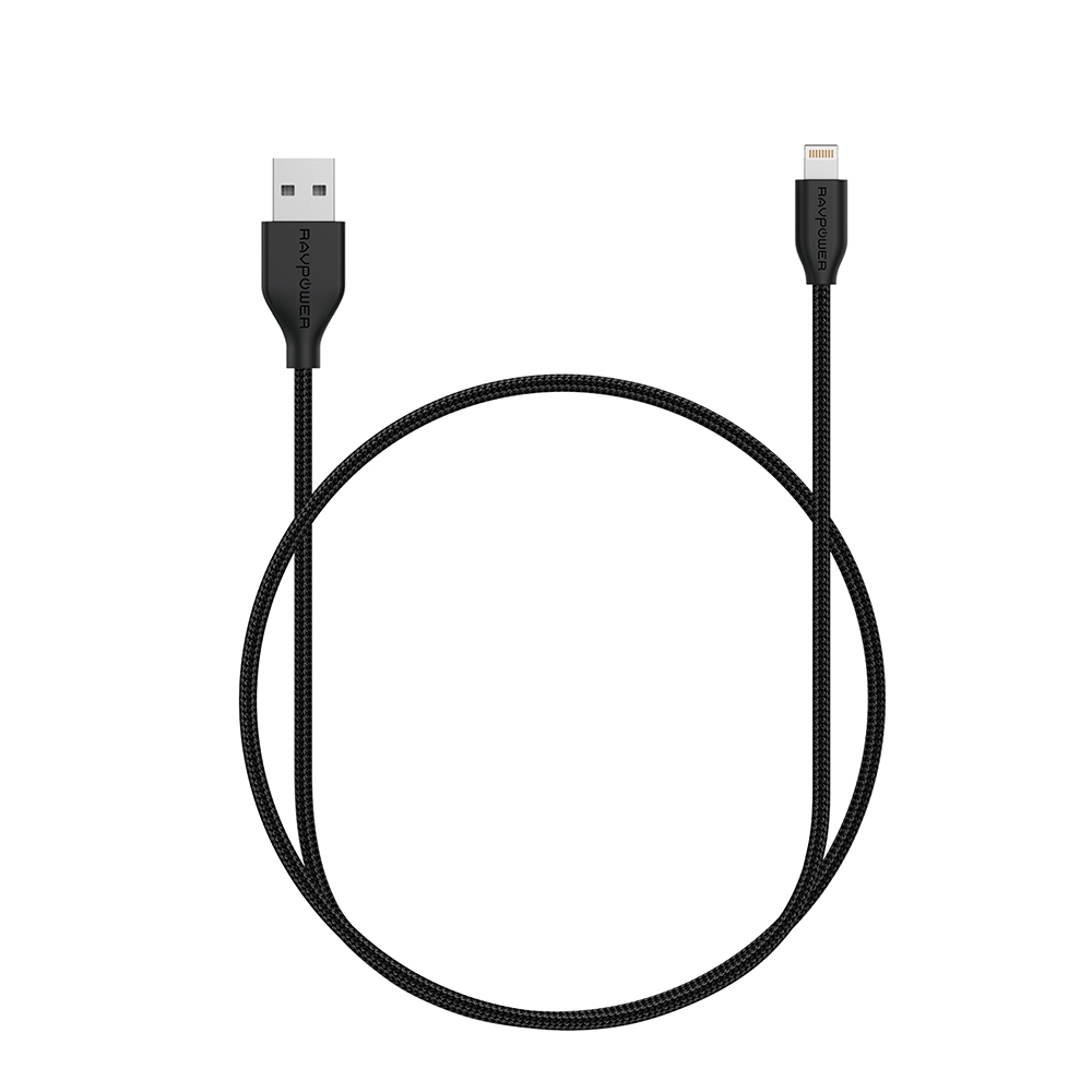 Dây Cáp Sạc Lightning Cho Iphone Ravpower 0.9m RP-CB019 Chuẩn MFi