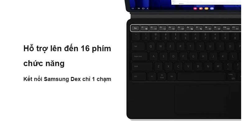Galaxy Tab S7 Book Cover Keyboard 3