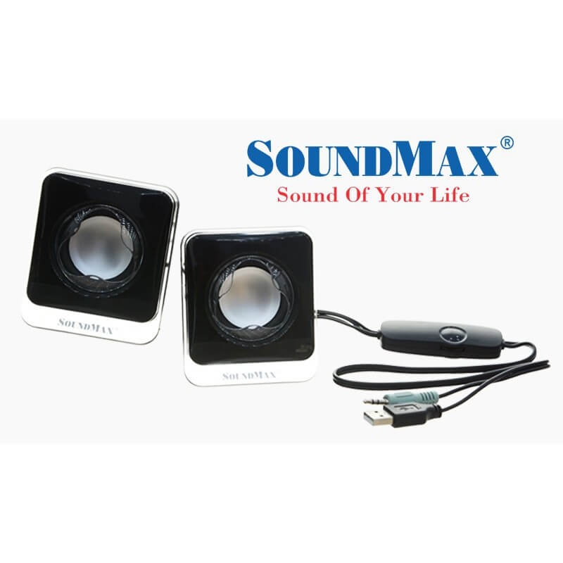 Loa Vi Tính SoundMax A-120/2.0 6W