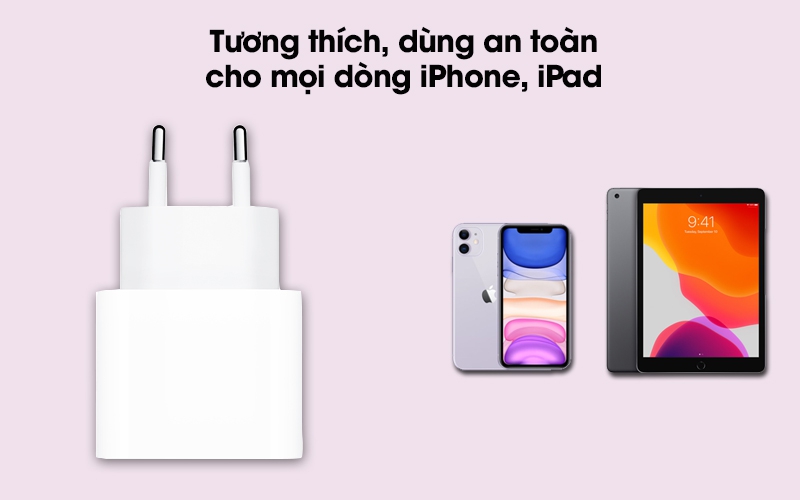 Adapter Sạc 1 Cổng USB Type-C 20W Apple MHJE3ZA/A - New Seal 3